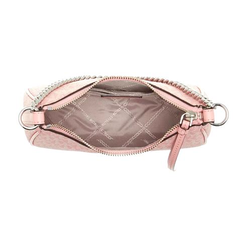 michael kors baby pink shoulder bag|Michael Kors flat shoulder handbags.